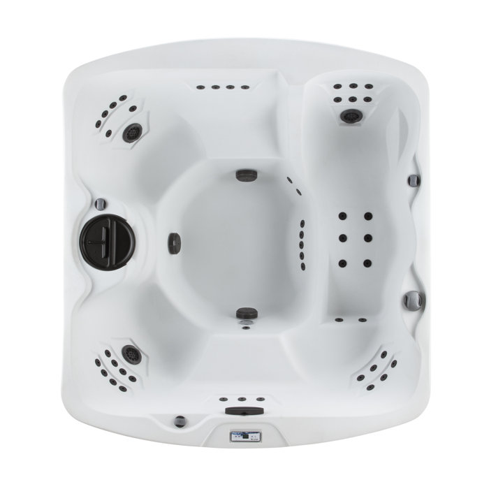 Lifesmart Spas Leganza 230 Volt 6Person 90Jet Rectangle Hot Tub with